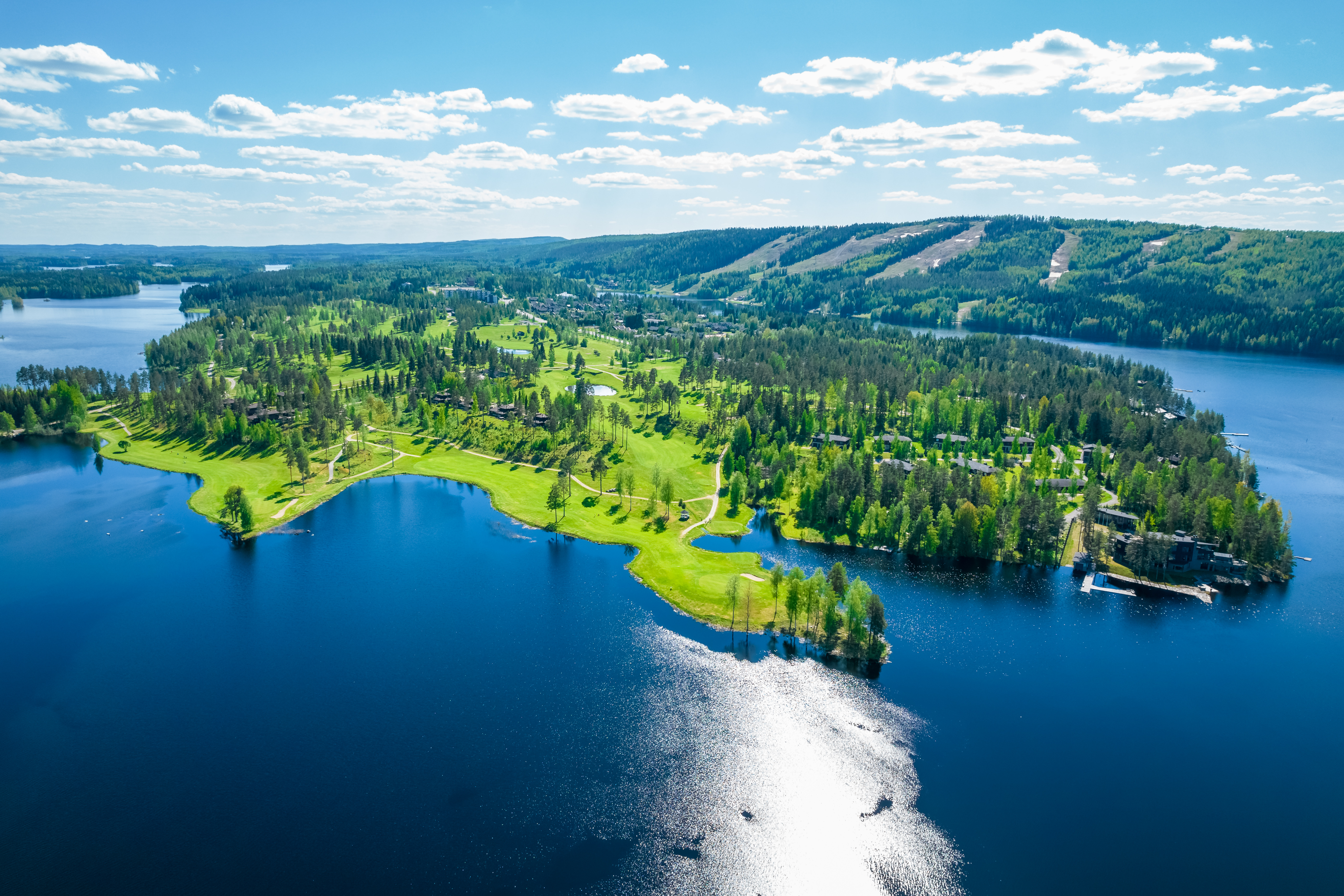 Lakeland aerial view